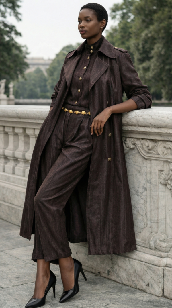 Laurent Trench Coat by Lace